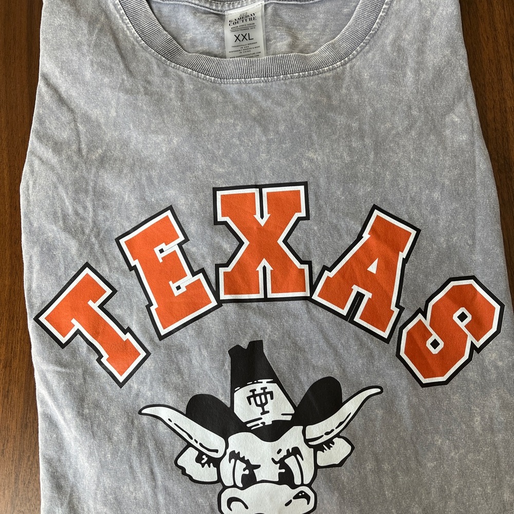 Texas Longhorns XXL Women 2X NWOT Gameday Couture Long Sleeve Tee